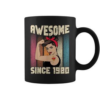 42 Jahre Alt Awesome Seit 1980 42Th Birthday Women's Tassen - Geschenkecke