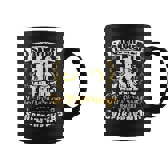 50 Años De Matrimonio Superpotencia 50 Aniversario De Boda Taza de café - Regaloses