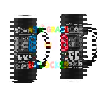 5Th Grade Level Unlocked Back To School First Day Gamer Boys Coffee Mug | Seseable CA