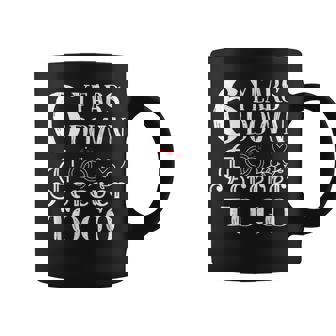 6 Years Down Forever To Go Couple 6Th Wedding Anniversary Coffee Mug - Monsterry