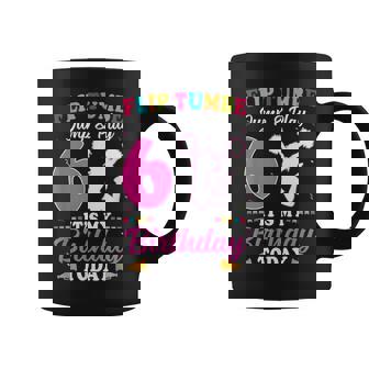 6Th Birthday Cheerleading Girl 6 Year Old Cheerleader Coffee Mug - Thegiftio UK