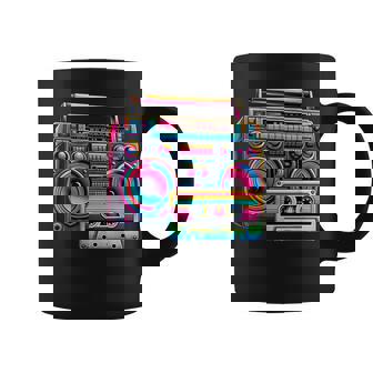 80S 90S 1980S Boombox Stereo Fashion Eighties Retro Theme Coffee Mug - Thegiftio UK