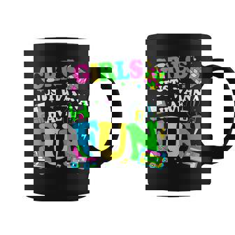 80'S Girls Just Wanna Have Fun 1980S Girl Women Coffee Mug - Thegiftio UK