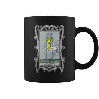 Ace Of Cups Tarot Tank Top Graphic Print Coffee Mug - Monsterry