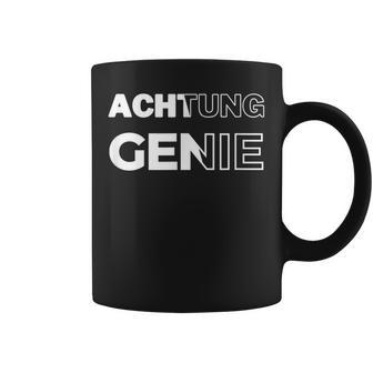 Achtung Genie Tassen - Geschenkecke