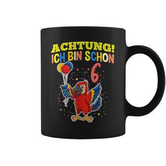 Achtung Ich Bin Schon 6 Animals German Langu Tassen - Geschenkecke