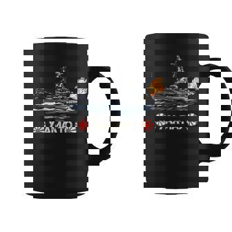 Acorazado Japonés Yamato De La Segunda Guerra Mundial Taza de café - Regaloses