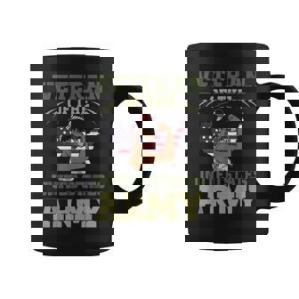 African American Army Veteran Female Afro Melanin Girl Coffee Mug | Seseable UK