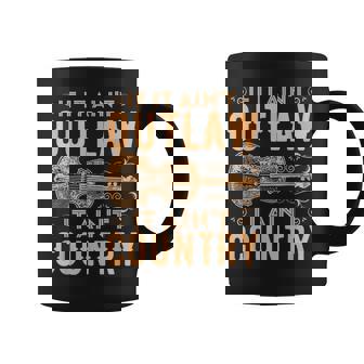 If It Aint Outlaw It Aint Country Country Music Coffee Mug - Monsterry