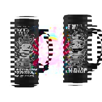 Ajolote De Cumpleaños Número 13 Para Niños I Am 13 Let's Party A Lotl Taza de café - Regaloses