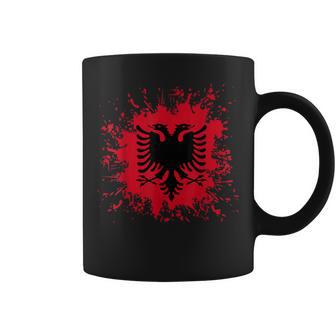 Albania Flag Shqiperi Albanian Flag Shqiperia Tassen - Geschenkecke