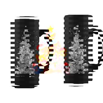 Albero Di Gatto Di Natale Con Luce Divertente Meow Natale Bambini Tazze - Novitaregali