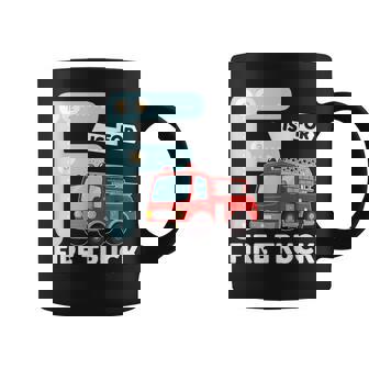 Alphabet Student F Is For Fire Truck Learning Abcs Teacher Coffee Mug | Mazezy