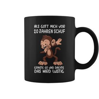 Als Gott Mich 20 Jahren Schuf Monkey Birthday Tassen - Geschenkecke