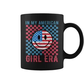 In My American Girl Era Retro 4Th Of July Patriotic Coffee Mug - Monsterry UK