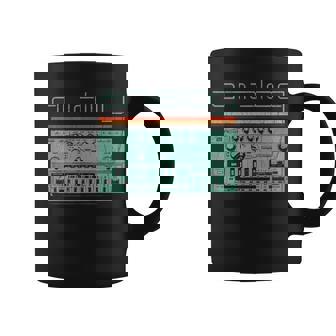 Analog Vintage Synthesizer Acid Nerd Synth 80S Coffee Mug - Thegiftio