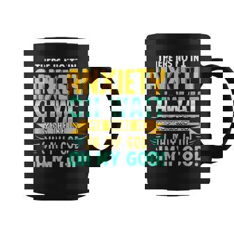 Anxious Overthinkers T Mental Panic Attack Coffee Mug - Monsterry