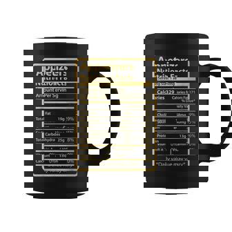 Appetizers Nutrition Facts Food For Thanksgiving Coffee Mug - Monsterry