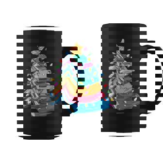 Arbre De Lecture Pour Amoureux Des Livres De Noël Tasse - Cadeauxyz