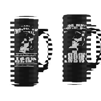 Arco Aquería Longbow Flecha Caza Taza de café - Regaloses