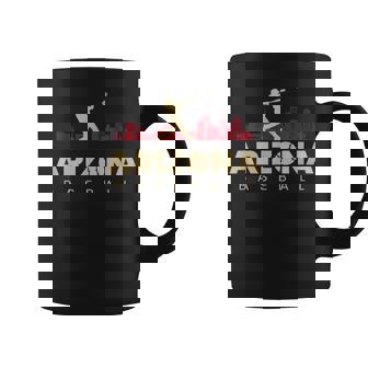 Arizona Baseball Vintage Minimalist Retro Baseball Lover Coffee Mug - Thegiftio UK