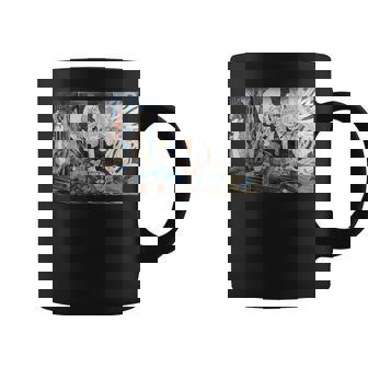 Arte Japonés Takiyasha La Bruja Y El Espectro Esqueleto Taza de café - Regaloses