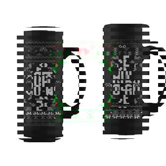Be Audit You Can Be Ugly Christmas Sweater Accountant Coffee Mug | Mazezy