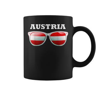 Austria Coat Of Arms Flag Glasses & Women's Austria Tassen - Geschenkecke