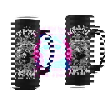 Autism Rizz Em With The Tism Meme Autistic Opossum Coffee Mug - Thegiftio UK