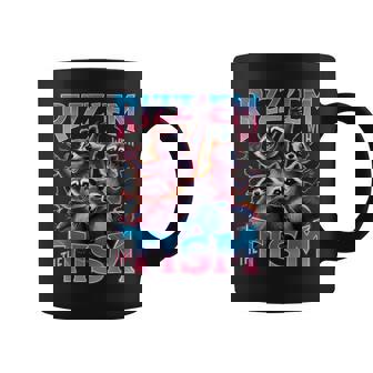 Autism Rizz Em With The Tism Meme Autistic Racoon Coffee Mug - Thegiftio UK