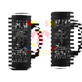 Autism Parents Couple Love Special Puzzle Autism Awareness Coffee Mug - Monsterry