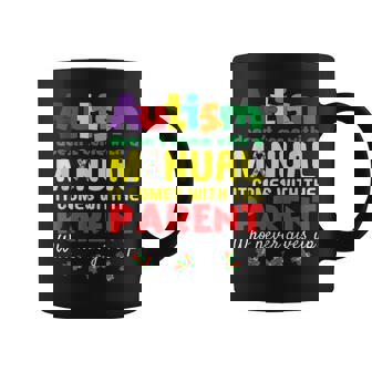 Autism Parents Couple Special Puzzle Autism Awareness Coffee Mug - Monsterry