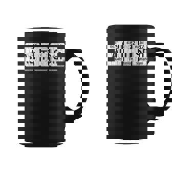 Autismo Periódicamente Divertido Concienciación Sobre El Autismo Gráfico Autista Taza de café - Regaloses