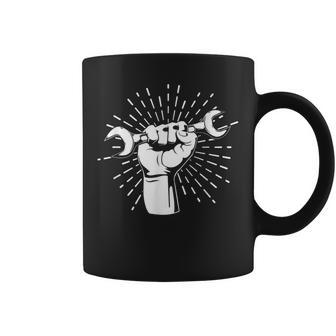 Auto Mechanic Wrench Workshop Car Garage Vehicle Worker Coffee Mug - Monsterry UK