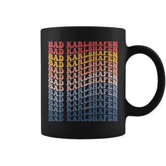 Bad Karlshafen City Groovy Retro Tassen - Geschenkecke