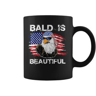 Bald Is Beautiful Eagle For 4Th July Independence Day Coffee Mug - Monsterry DE