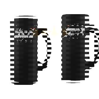 Ballet Ghost Ballet Dancer Spooky Dance Teacher Halloween Coffee Mug - Thegiftio