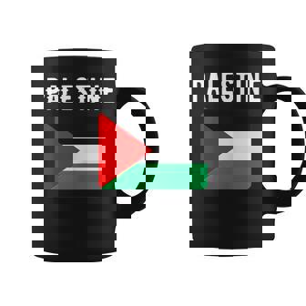 Bandera De Palestina Bandera De Mapa De País De Palestina Taza de café - Regaloses