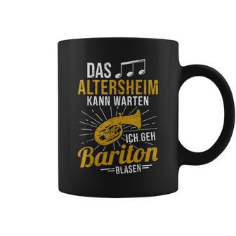 Baritone Horn Musician Das Altersheim Kann Wait Baritone Tassen - Geschenkecke