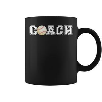 Baseball Coach T Sports For Baseball Trainer Coffee Mug - Monsterry CA