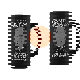 Basketball Is My Girlfriend Sports Coffee Mug - Monsterry