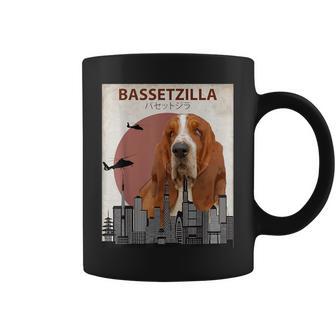 Bassetzilla Basset Hound Regalo Per Gli Amanti Dei Cani Tazze - Novitaregali