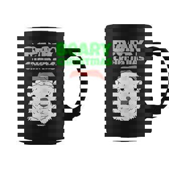 BEARY CHRISTMAS Christmas North Pole Polar Bear Pun Tank Top Graphic Print Coffee Mug - Monsterry