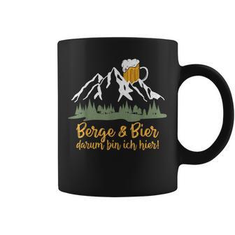 Berge & Bier Darum Bin Ich Hier Tassen - Geschenkecke