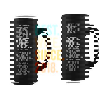 Best Wife Since 2018 6 Aniversario De Boda 6 Años Taza de café - Regaloses