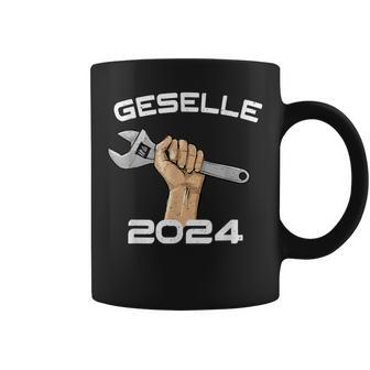 Bestandene Gesellenprüfung Gesellenbrief Azubi Geselle 2024 Tassen - Geschenkecke