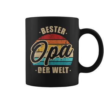 Bester Opa Der Weltintage Retro Tassen - Geschenkecke