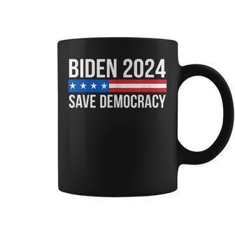 Biden 2024 Save Democracy Coffee Mug - Monsterry UK