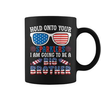 Big Brother 4Th Of July Pregnancy Announcement Coffee Mug - Monsterry DE