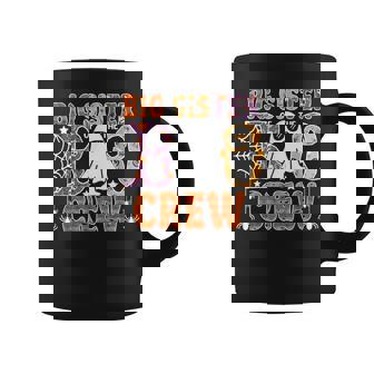 Big Sister Of The Boo Crew Halloween Family Matching Coffee Mug - Monsterry